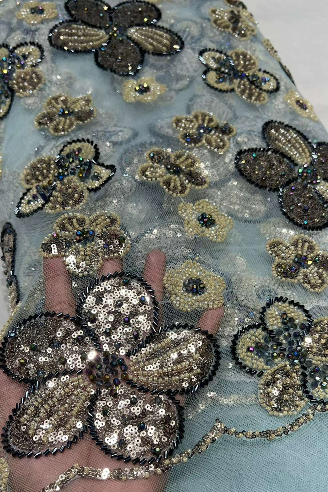 Shri Balaji Emporium 1126 Imported Ne Handwork & Sequence Work Designer Fabric