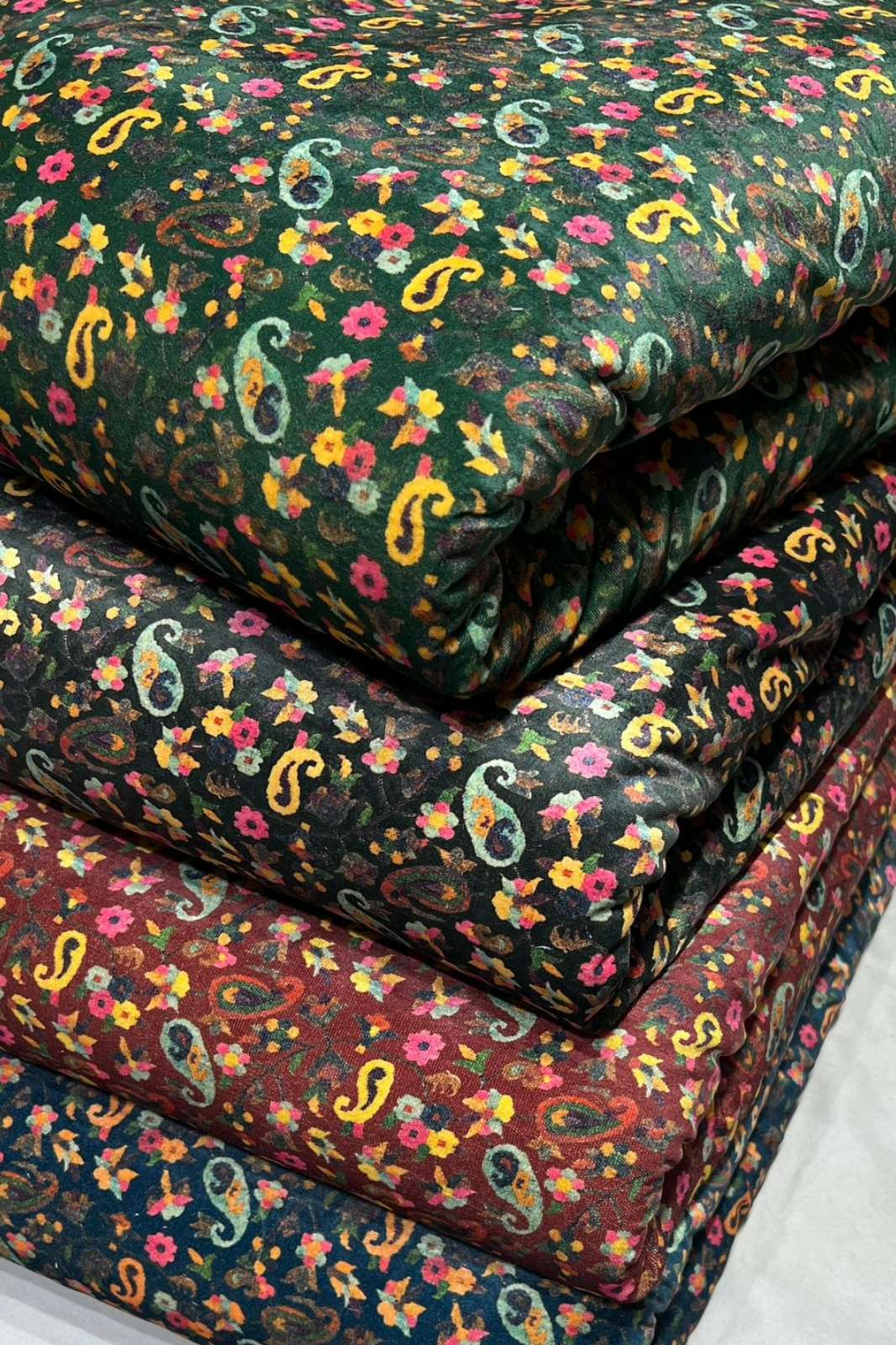 Shri Balaji Emporium 1130 Micro Velvet Digital Printed Designer Fabric