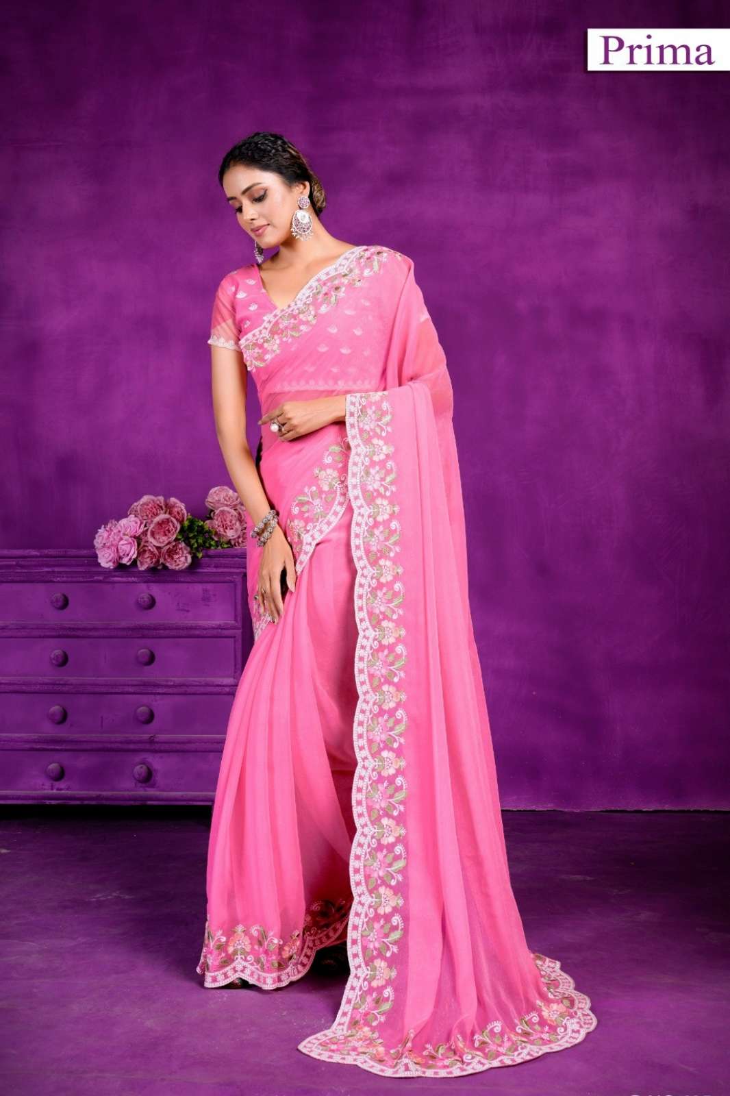 SHRI BALAJI EMPORIUM 601 TO 605 SIMAR SAREE PARTY WEAR COLLECTIONS