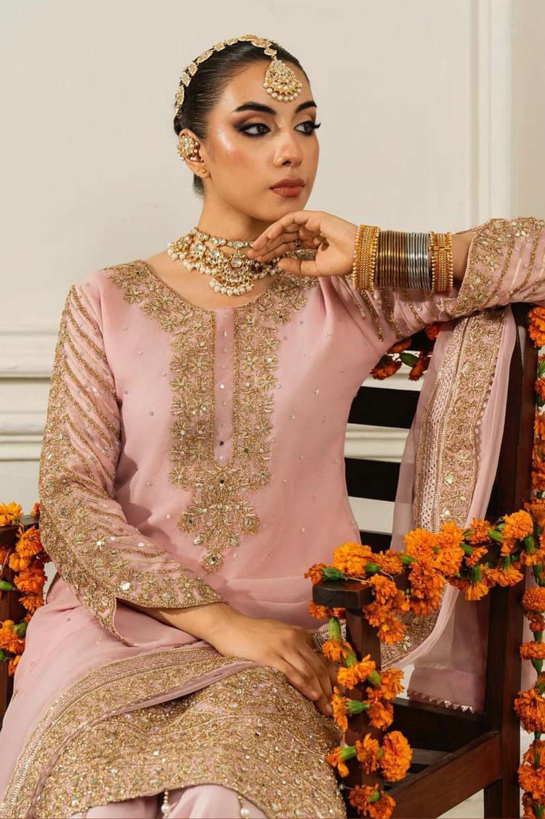 Shri Balaji Emporium DV 24897 Pure Chinon Silk Salwar Suit