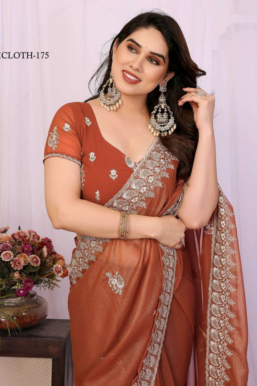 Shri Balaji Emporium ICLOTH VOL 05 161 TO 176 Pure Chiffon Saree