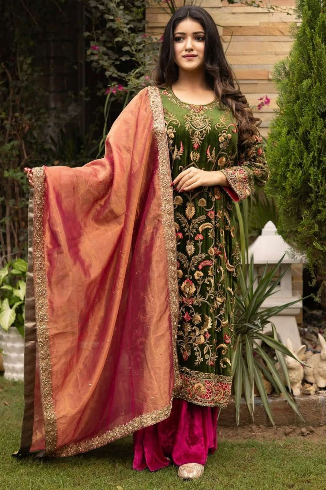 Shri Balaji Emporium LC 1423 Heavy Chinon Silk Designer Suit