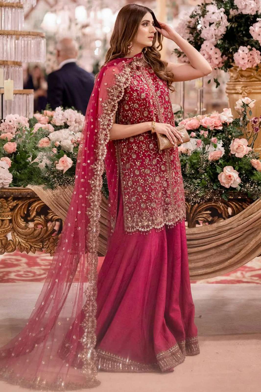 Shri Balaji Emporium LC 1423 Heavy Chinon Silk Party Wear Suit