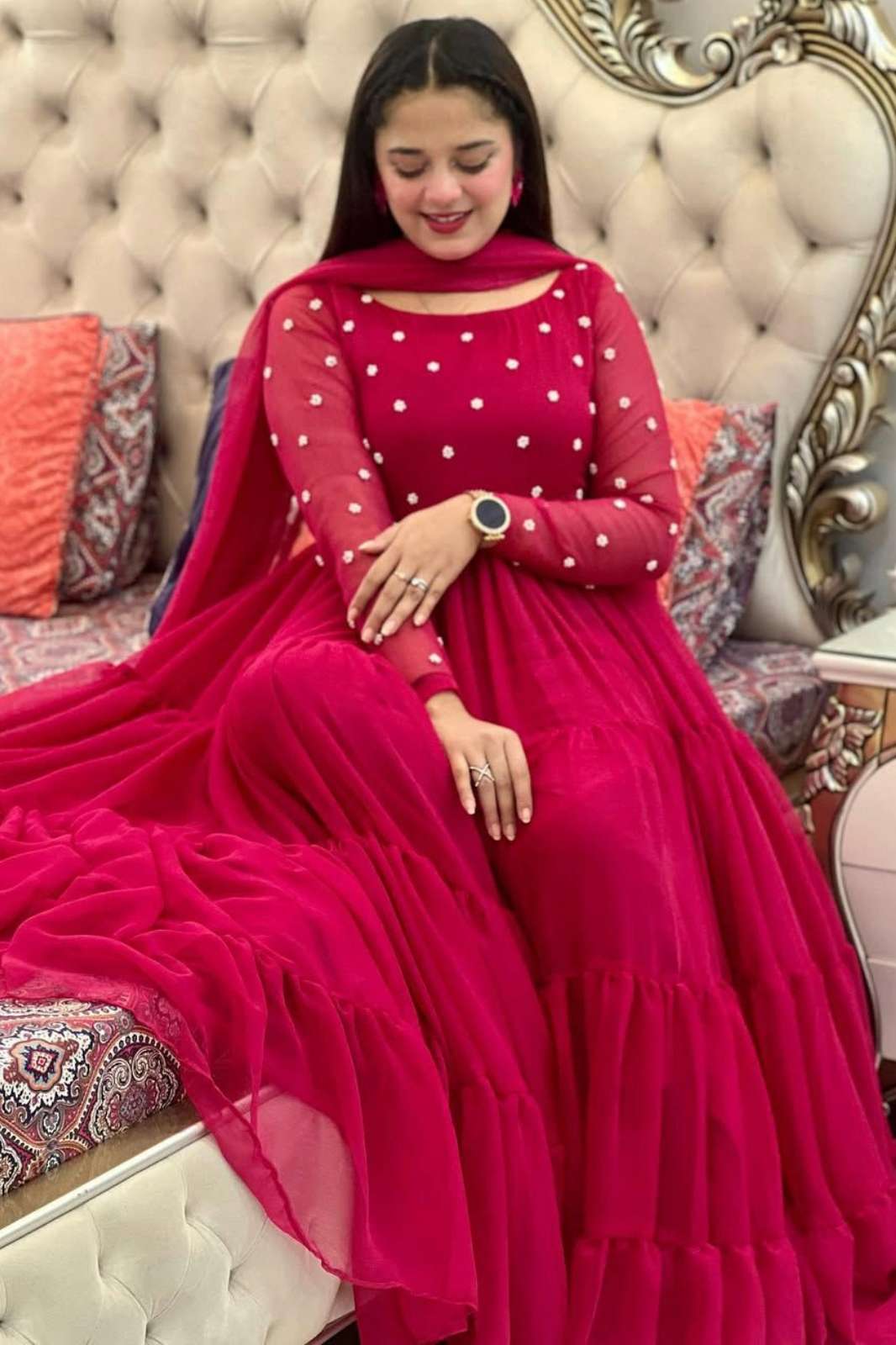 Shri Balaji Emporium LG 2013 Georgette Designer Gown 