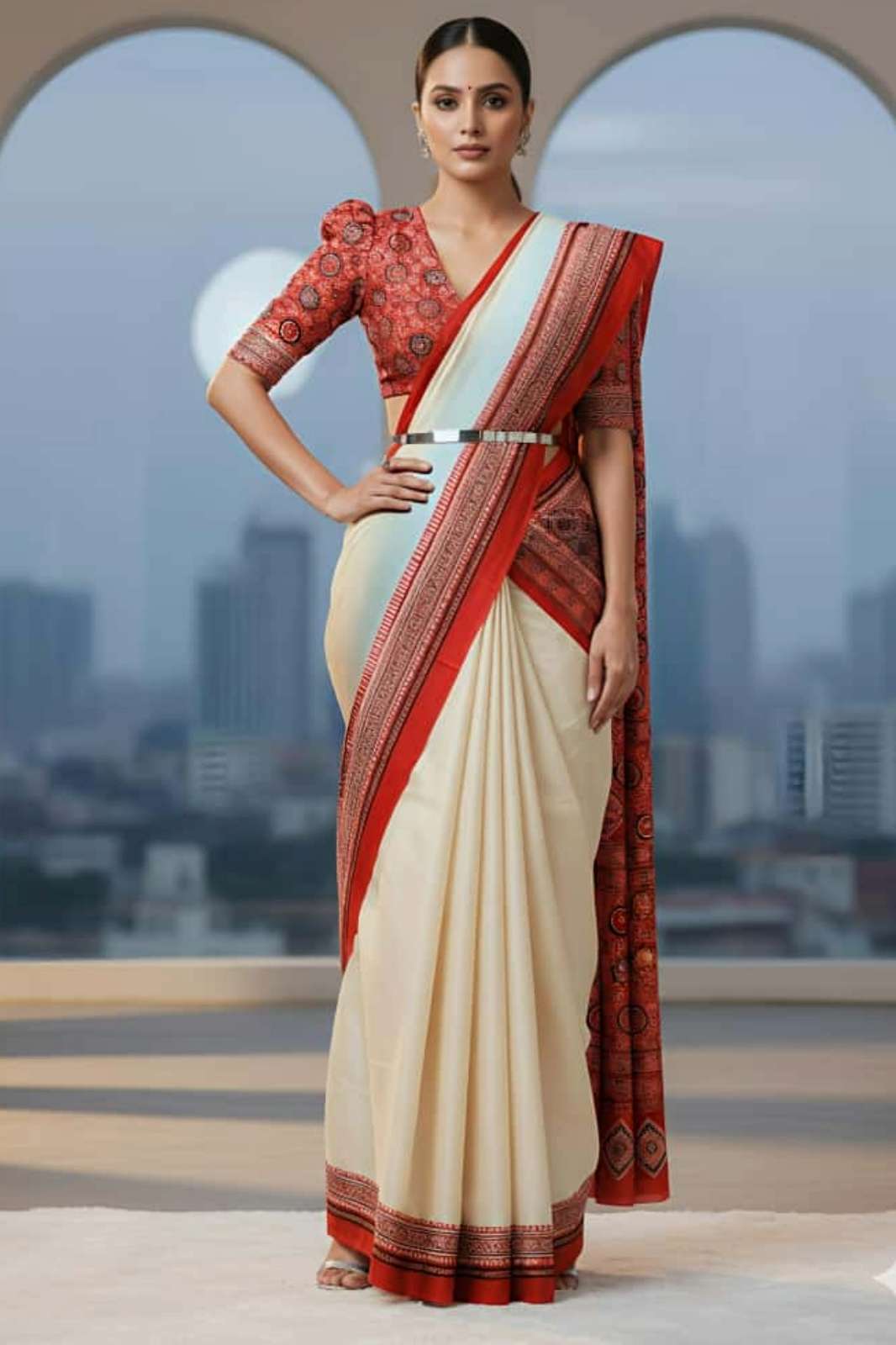 Shri Balaji Emporium PONGAL SPECIAL Pure Modal Silk Saree