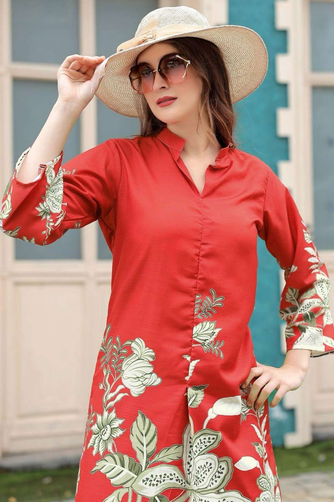 Shri Balaji Emporium Rayon Designer Printed Co Ord Set