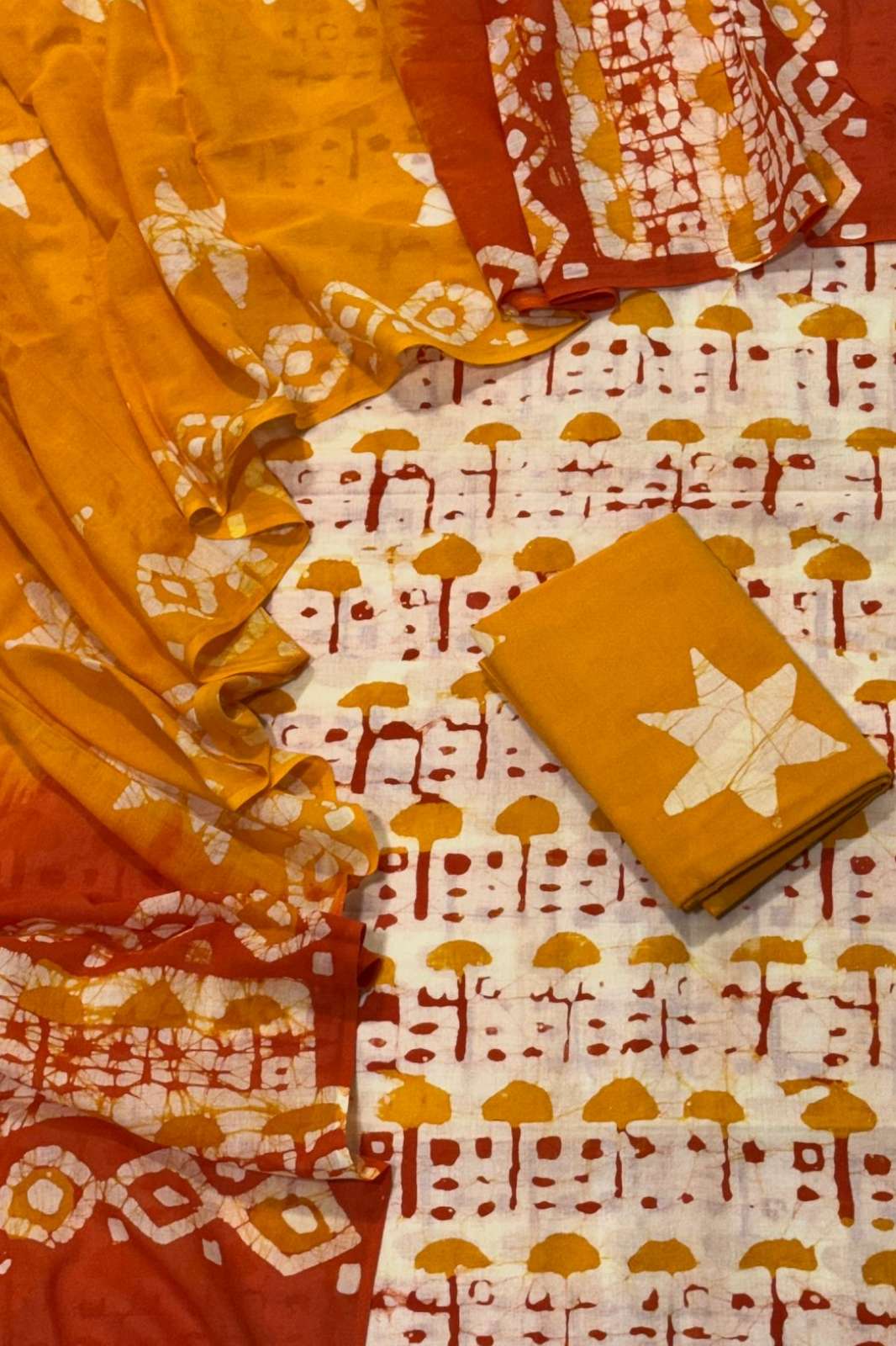 Shri Balaji Emporium RF 18016 Pure Cotton Hand Block Printed Suit 