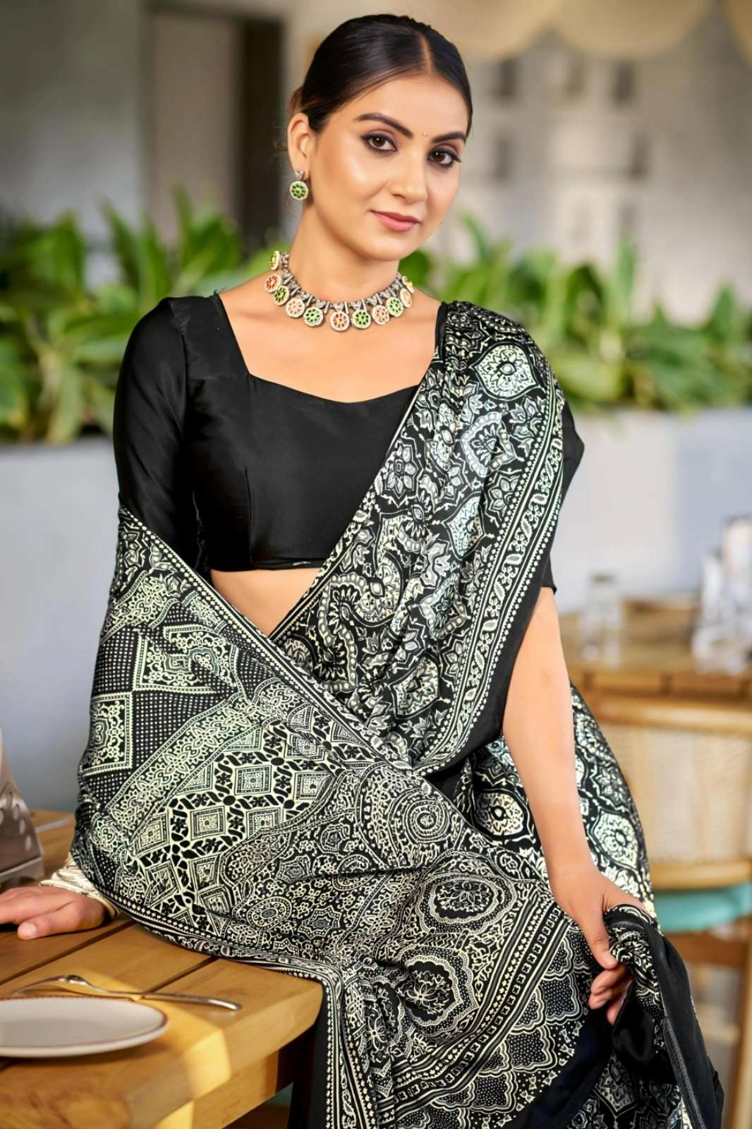 Shri Balaji Emporium SF 2222 Designer Semi Gajji Silk Soft and Smooth Saree 