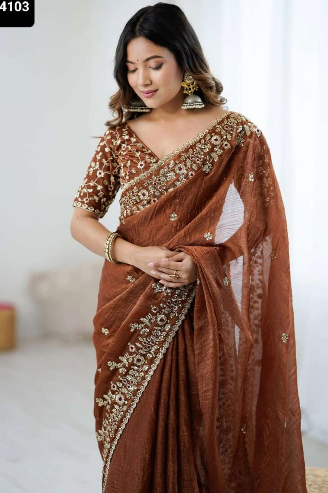 Shri Balaji Emporium SF 2260 Semi Gajji Silk Soft and Smooth Saree