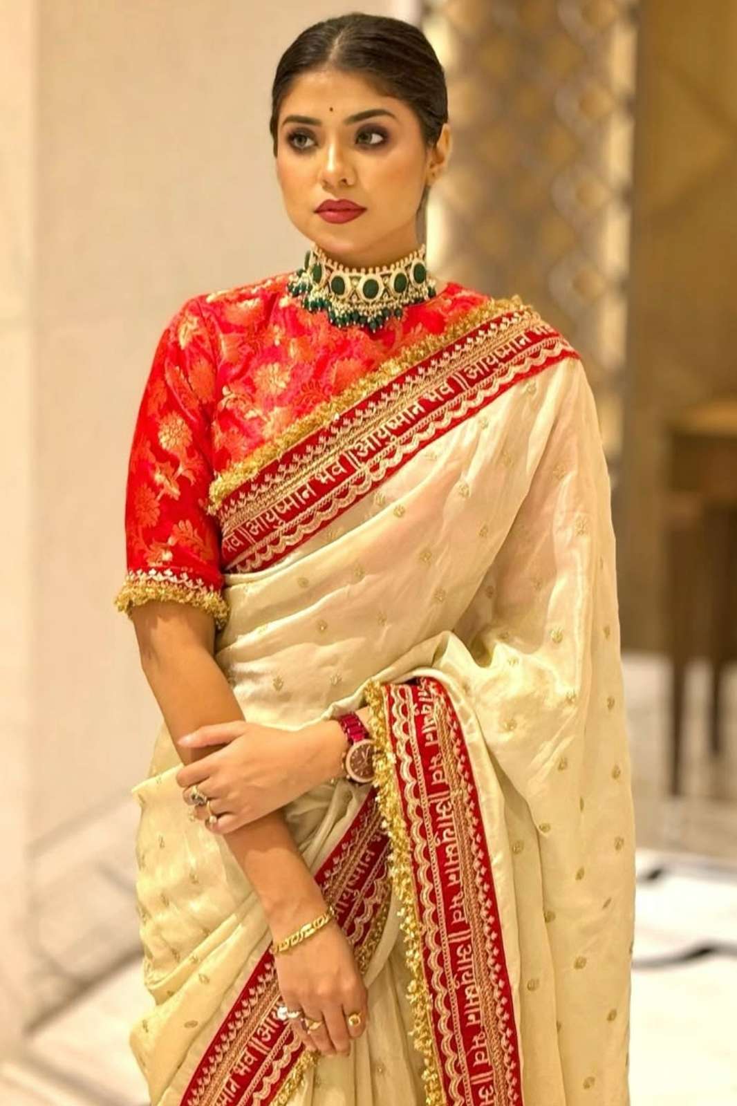 Shri Balaji Emporium SF 2272 Chinon Silk Designer Saree