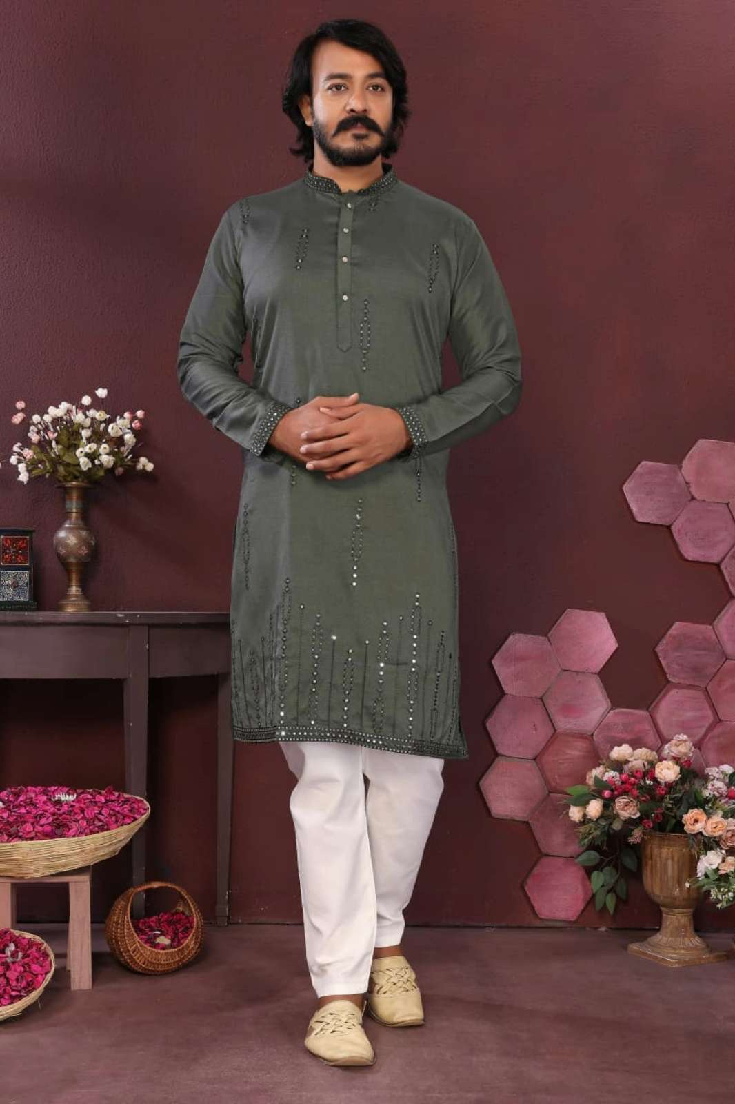 Shri Balaji Emporium Vantara 02 Premium Smart Silk Kurta Pajama