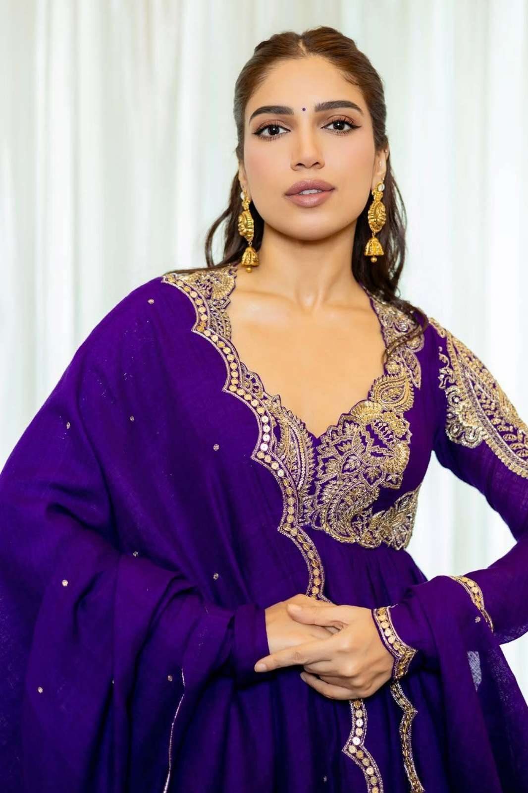 Shri Balaji Emporium VF 218 Chinon Silk Anarkali Style Suit