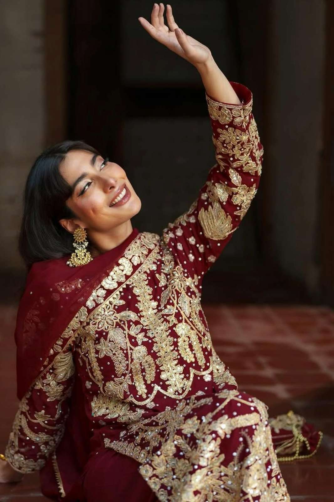 Shri Balaji Emporium ZF 433 Faux Georgette Designer Suit Three Piece Set