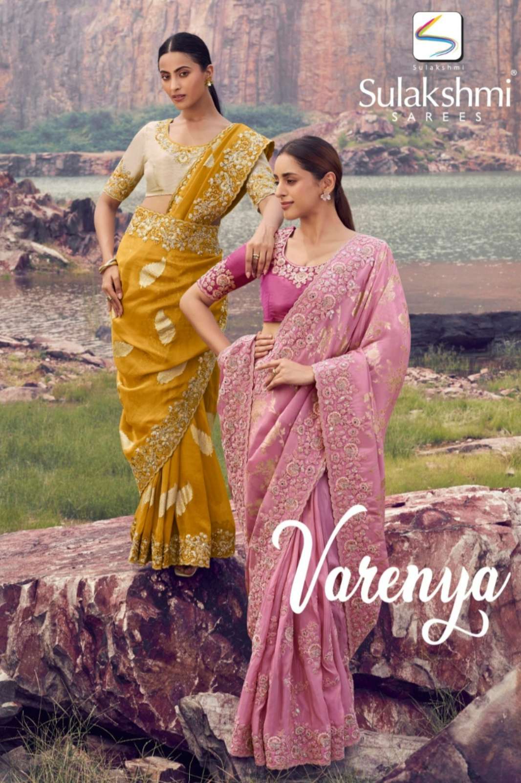 Sulakshmi Varenya 8601 To 8614 Tissue Silk with Jacquard Saree