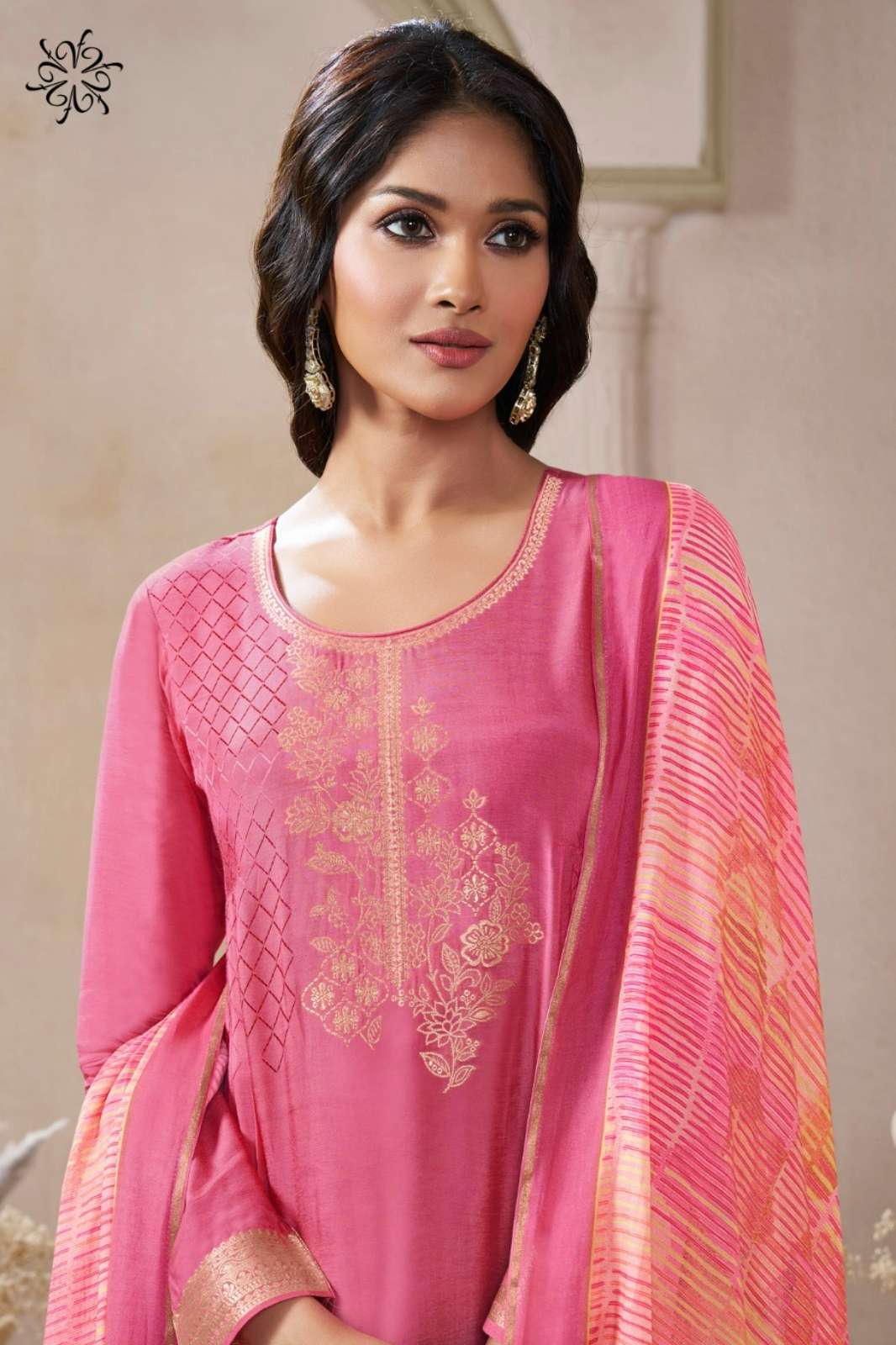 Vinay KULEESH NAVYA 4 Weaved Viscose with Jacquard Work