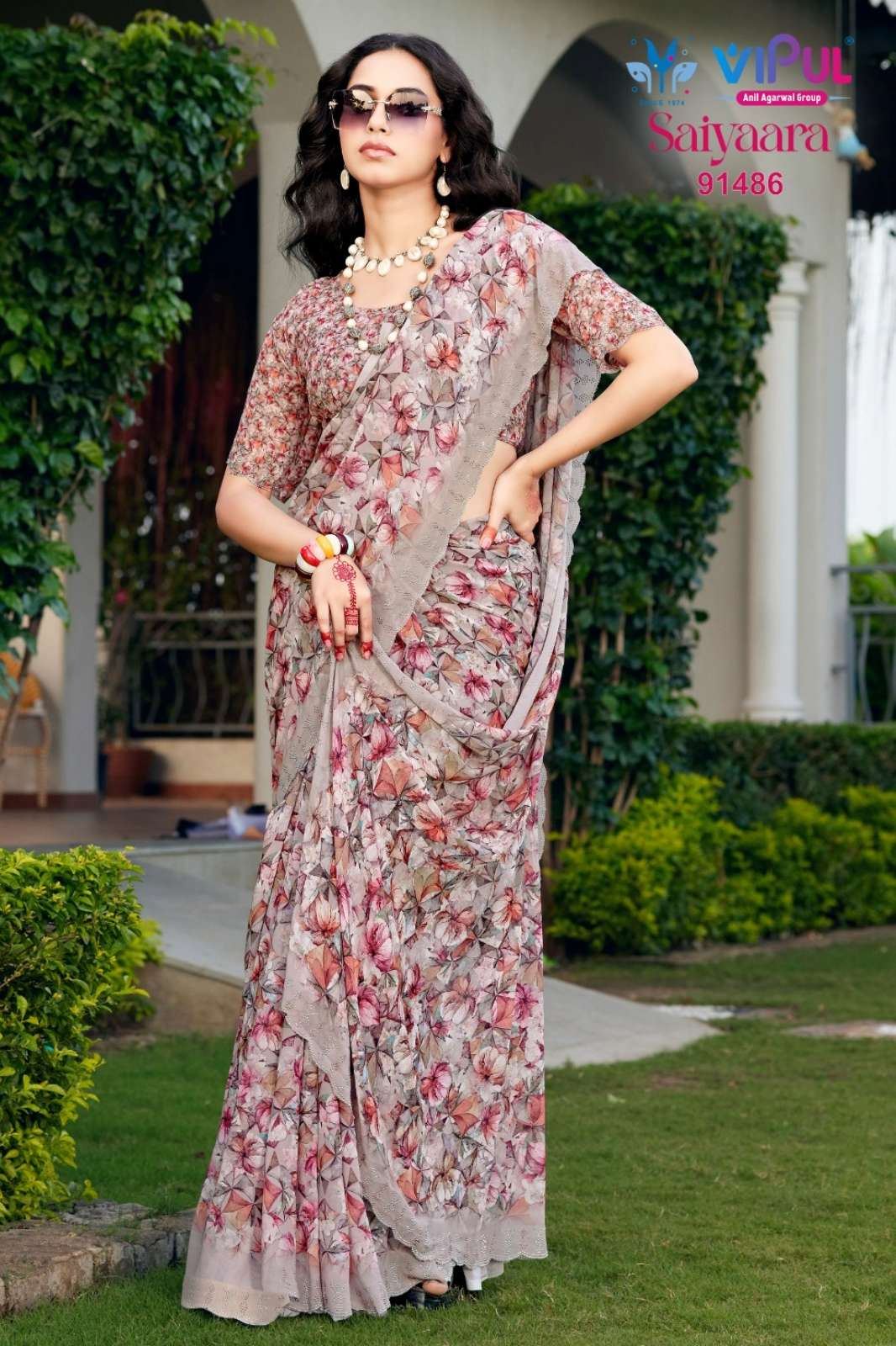 VIPUL SAIYAARA 91486 TO 91494 WETLESS DESIGNER SAREE