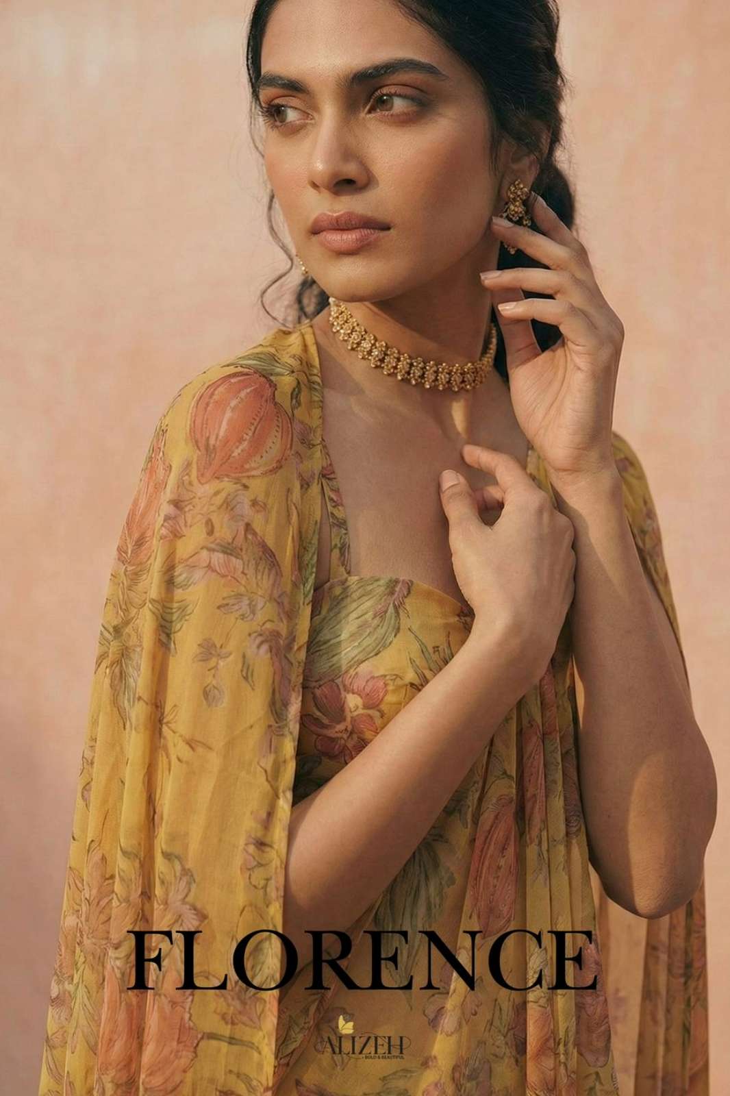 Alizeh FLORENCE Georgette Printed Readymade Lehengas 