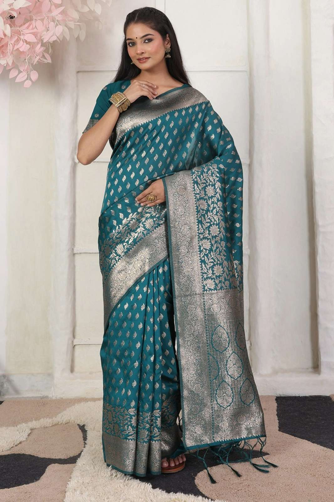 Astita MANTRA VOL 02 2001 TO 2006 Lichi Silk Saree