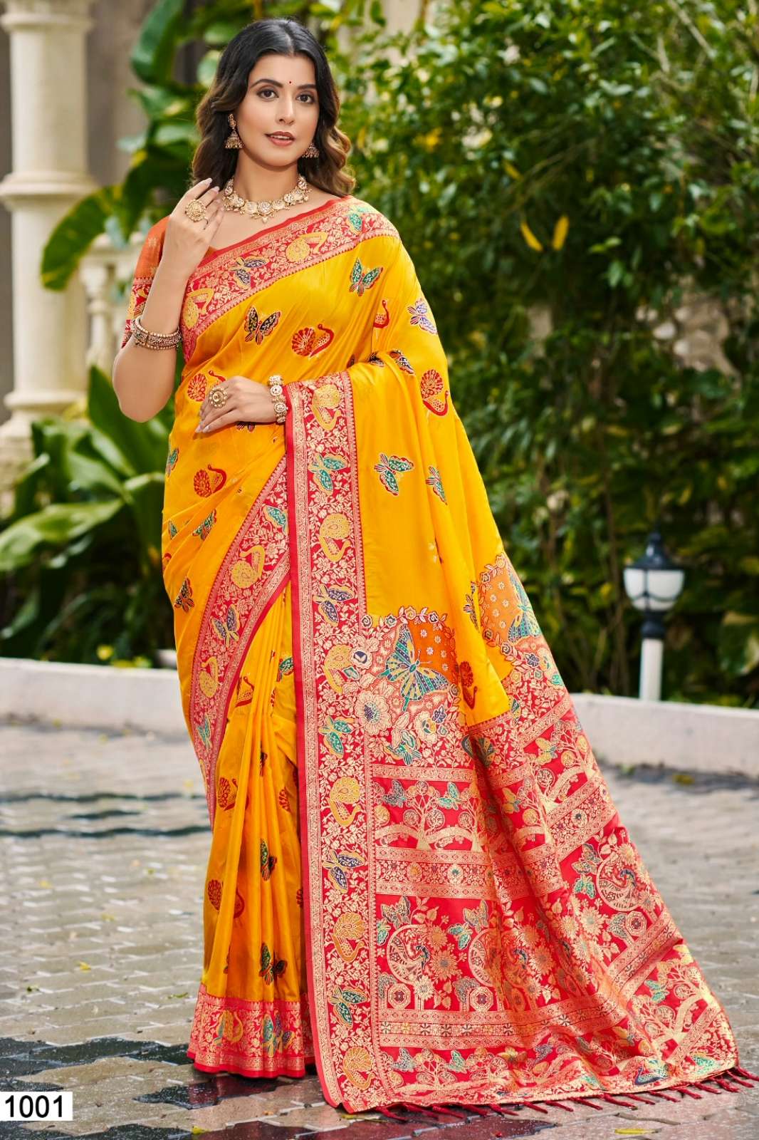 Bunawat ABHIYUKTA VOL 04 1001 TO 1006 Silk Designer Saree