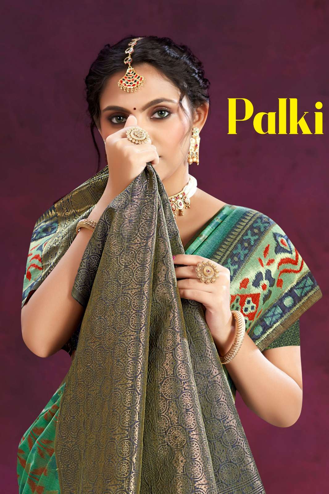 Bunawat Palki 1001 TO 1006 Cotton Silk Designer Saree
