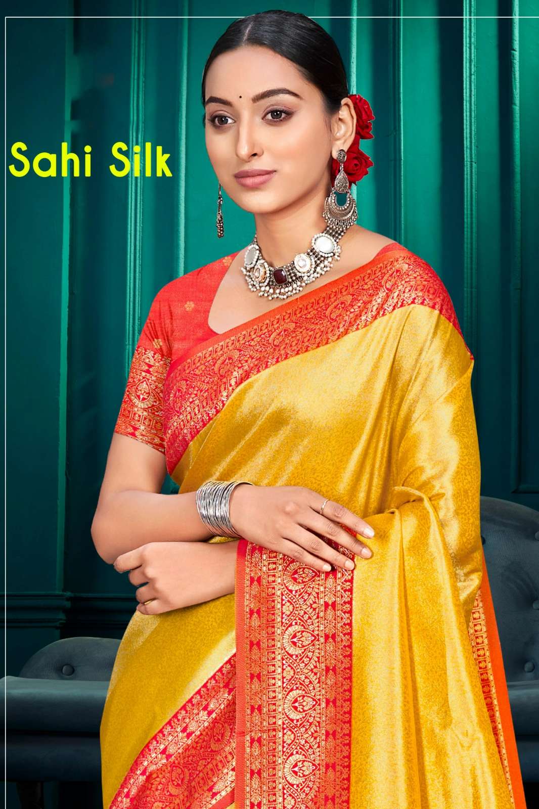 Bunawat Sahi Silk 1 1001 TO 1006 Kanjivaram Silk Designer Saree