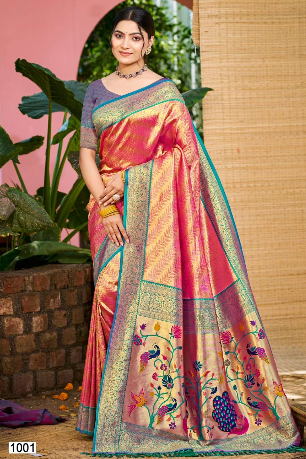 Bunawat SWAROOP 1001 TO 1006 Devyani Silk Saree