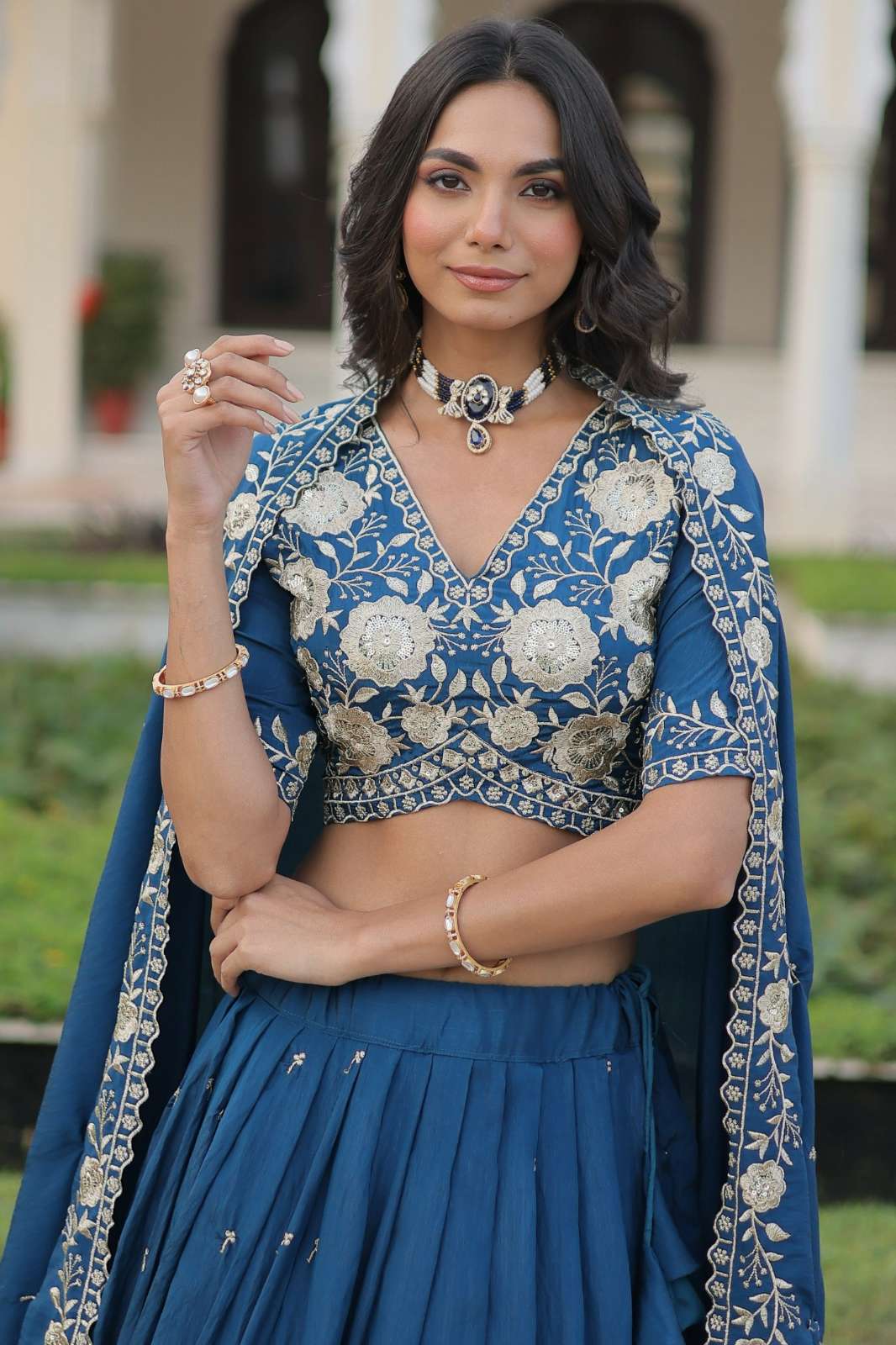 Crazy Cloths 5054 Vichitra Silk Designer Lehenga Choli