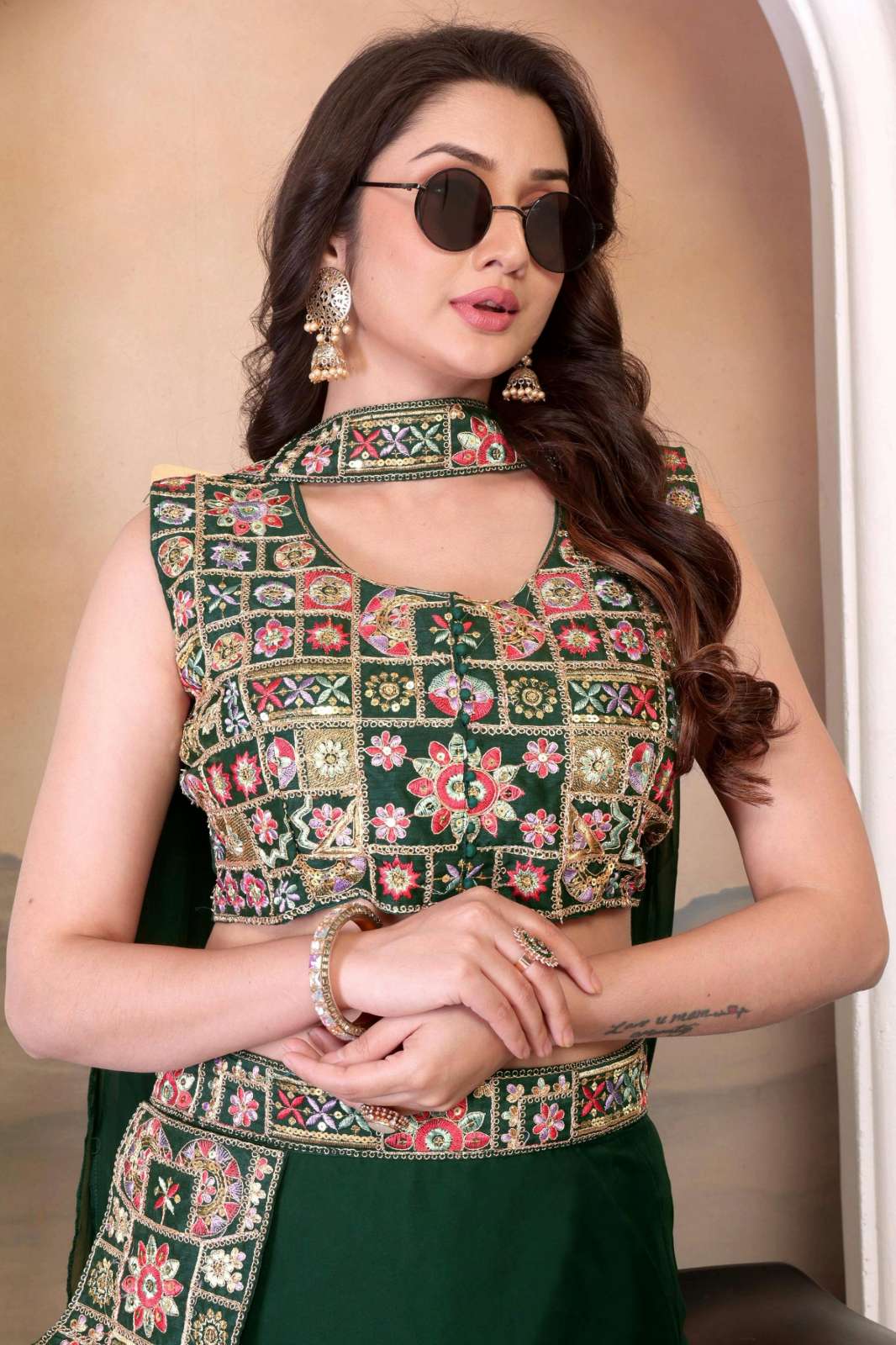 Crazy Cloths BB 03 Taby Silk Designer Party Wear Lehenga Choli