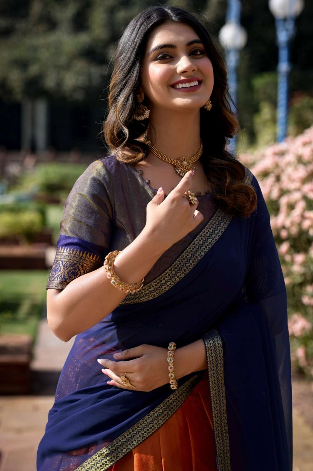 Crazy Cloths KASHVI Kanchipuram Lehenga Choli