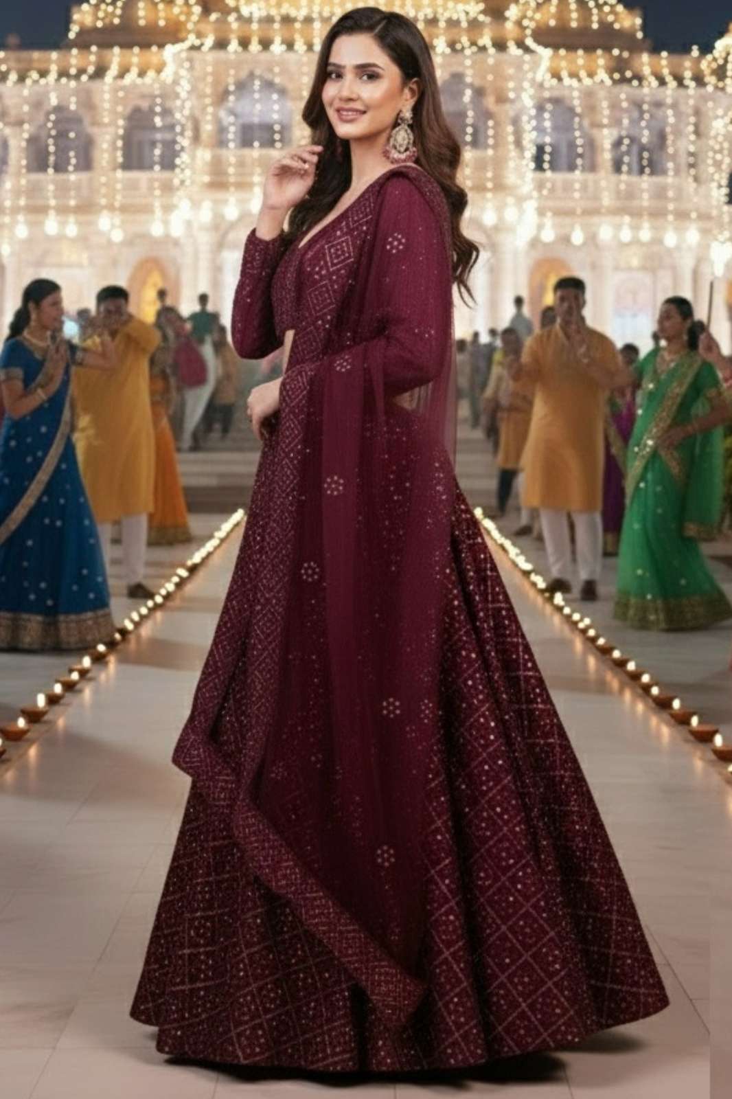 Crazy Cloths NAYRA VOL 1 Heavy Tebi Silk Designer Lehenga Choli