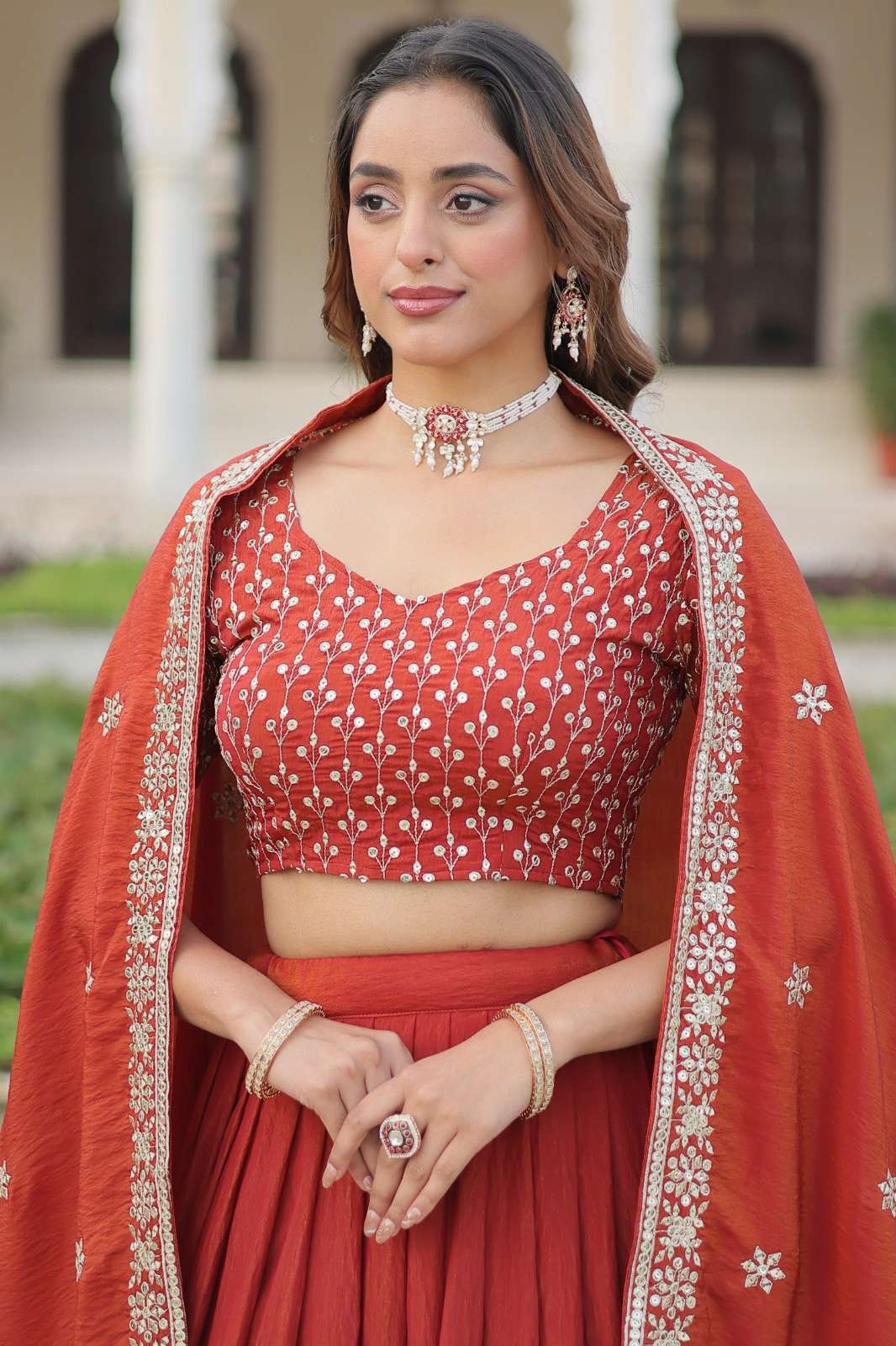 Fashionbazar365 KA 5055 NC Vichitra Silk Designer Lehenga Choli