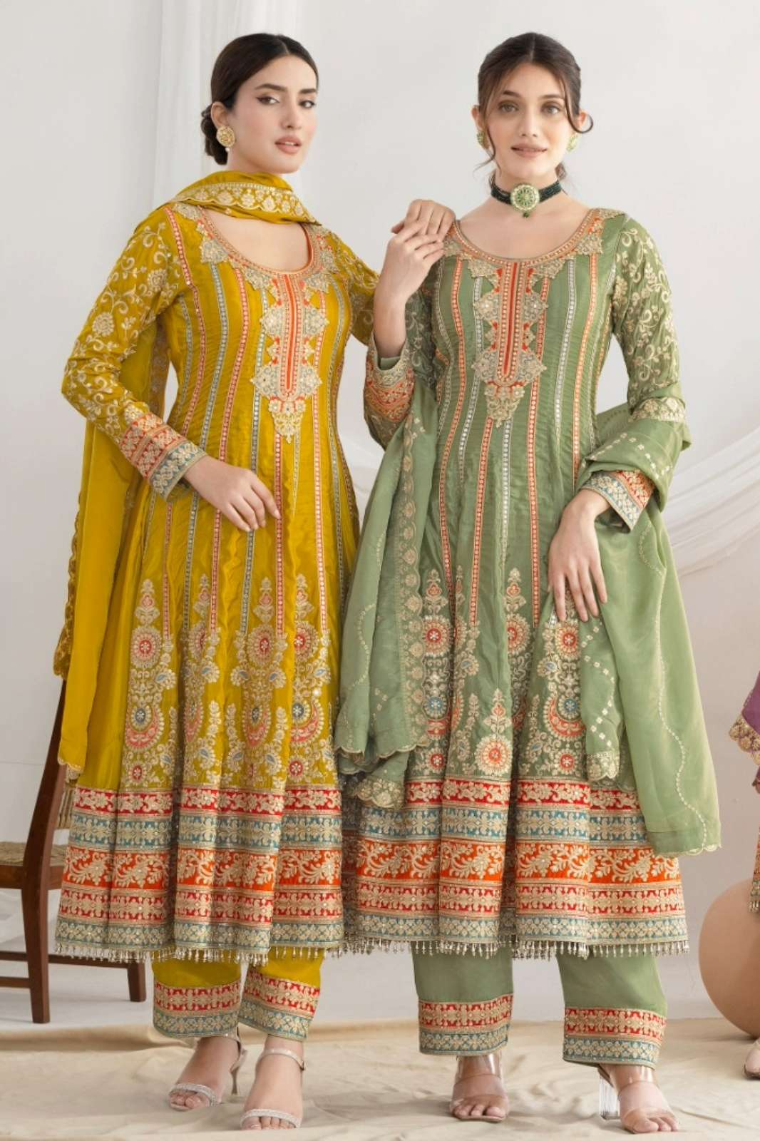 Gulzar Mastani Ready to Wear Premium Silk Embroidered Anarkali Suit 