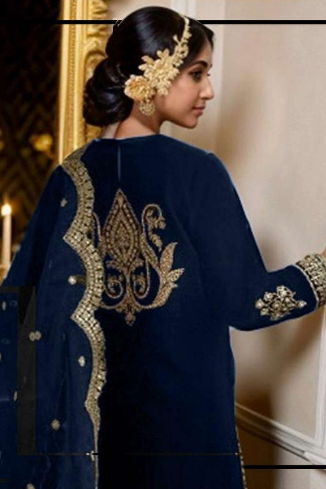 Hoor Tex H 350 Heavy Velvet Designer Pakistani Salwar Suit 