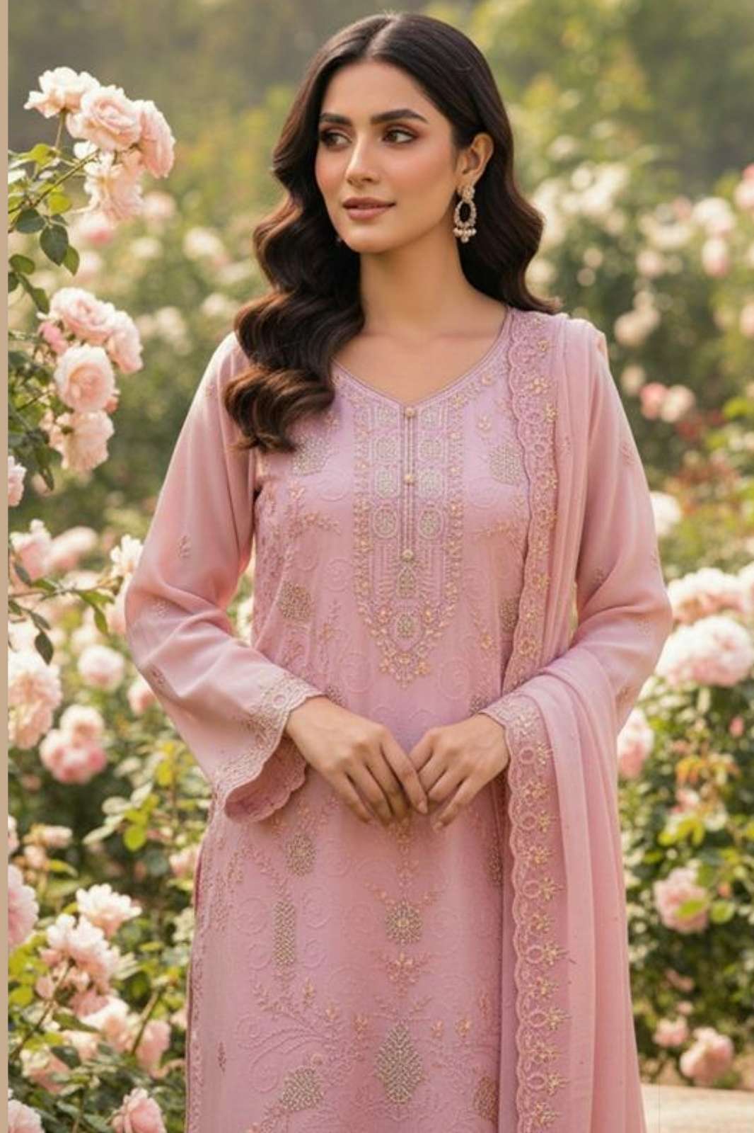 Hoor Tex HF 467 A To D Heavy Georgette Pakistani Salwar Suit