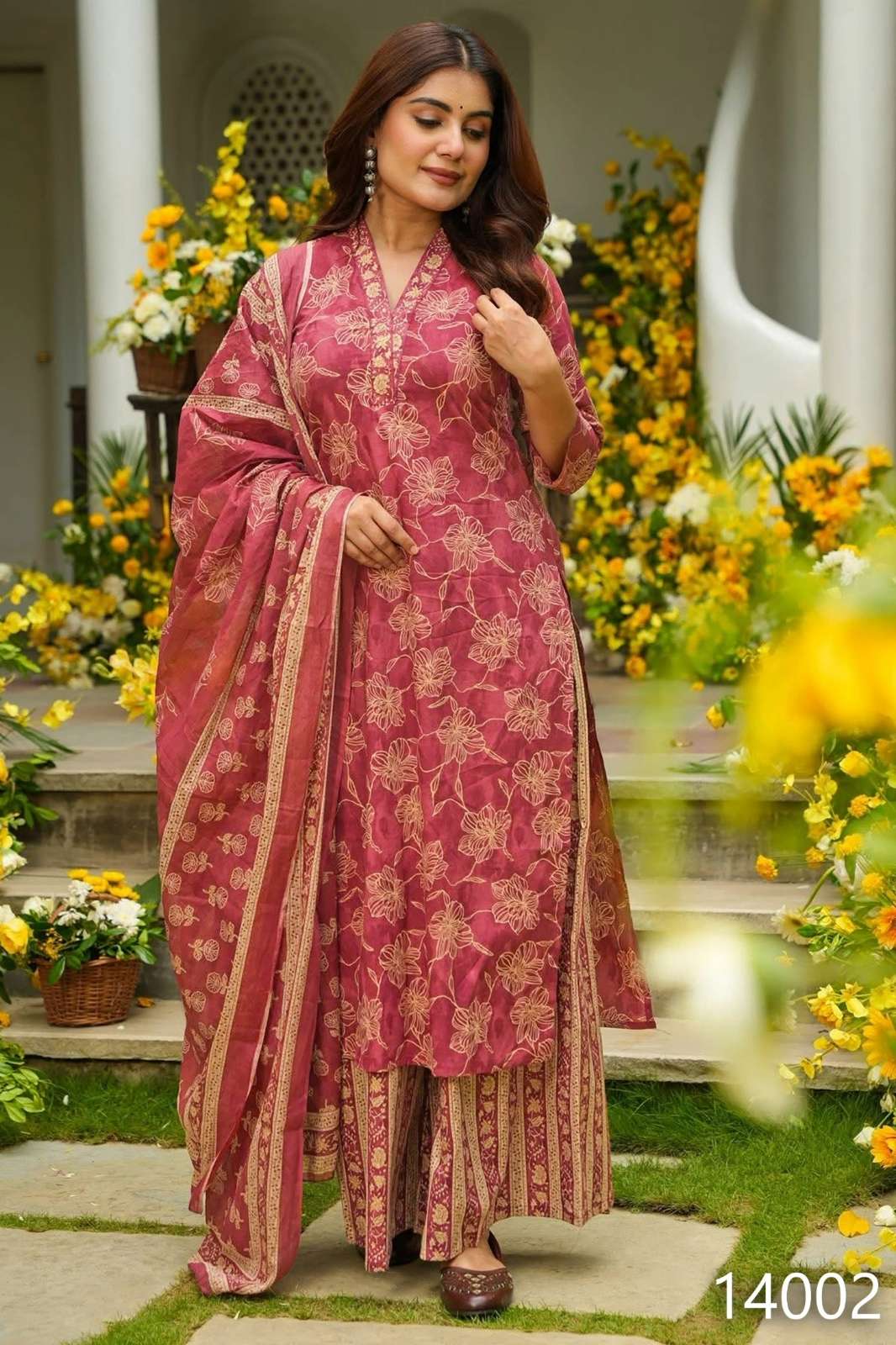 Lucaya CLORA VOL 14 14001 TO 14007 Muslin Straight Salwar Suit