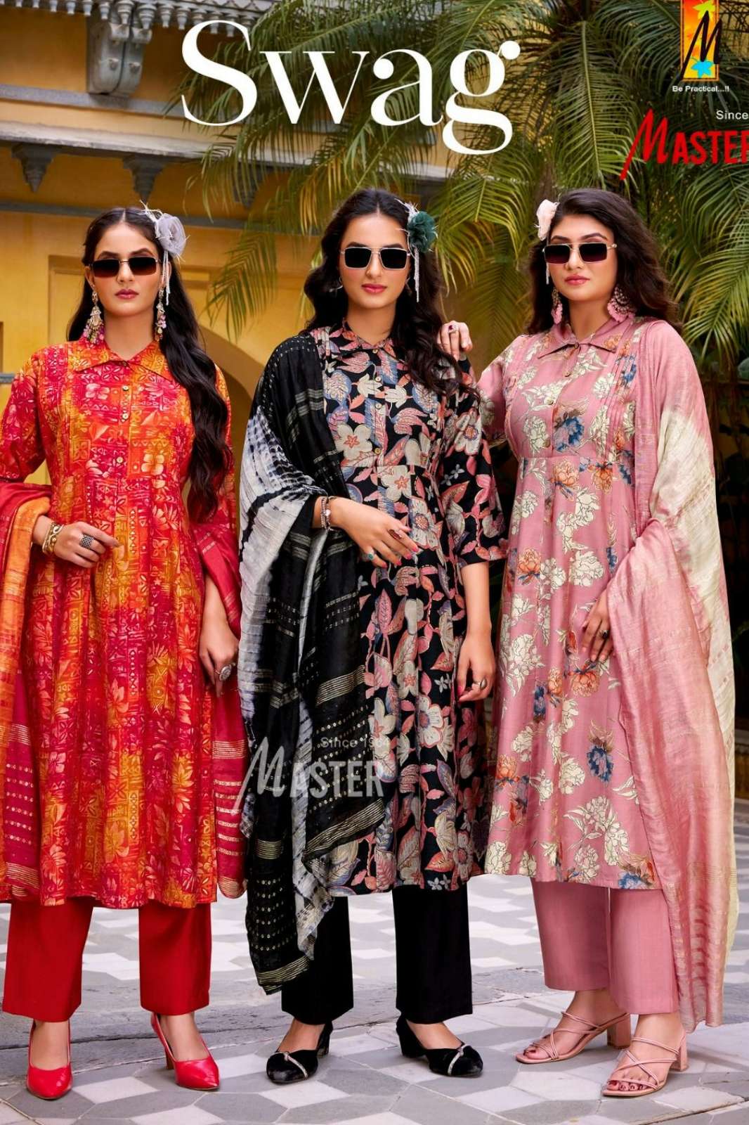 MASTER SWAG Ready to Wear Beautiful Printed Vetican Suit