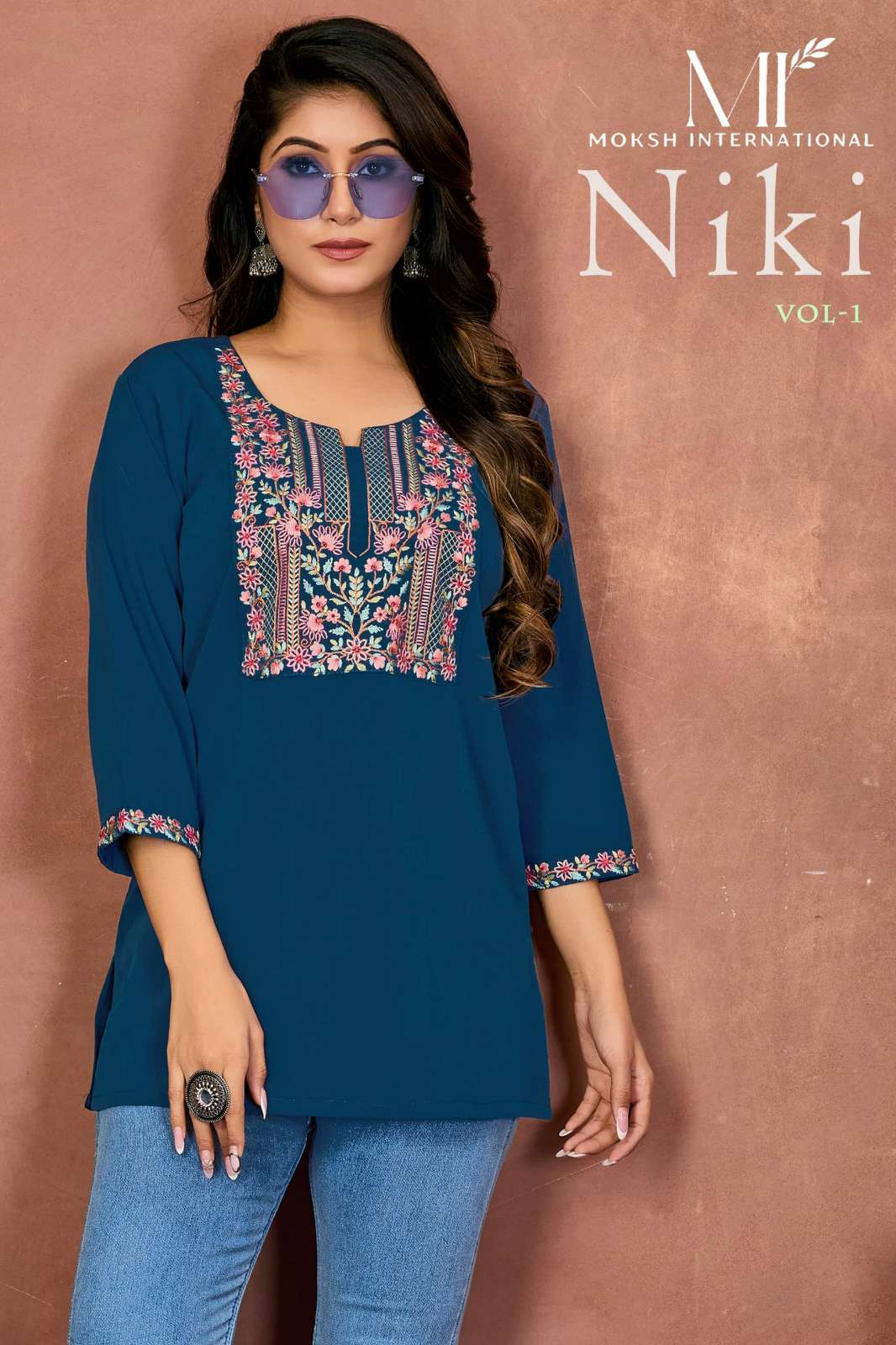 MOKSH INTERNATIONAL NIKI VOL 1 401 TO 404 COTTON KURTI