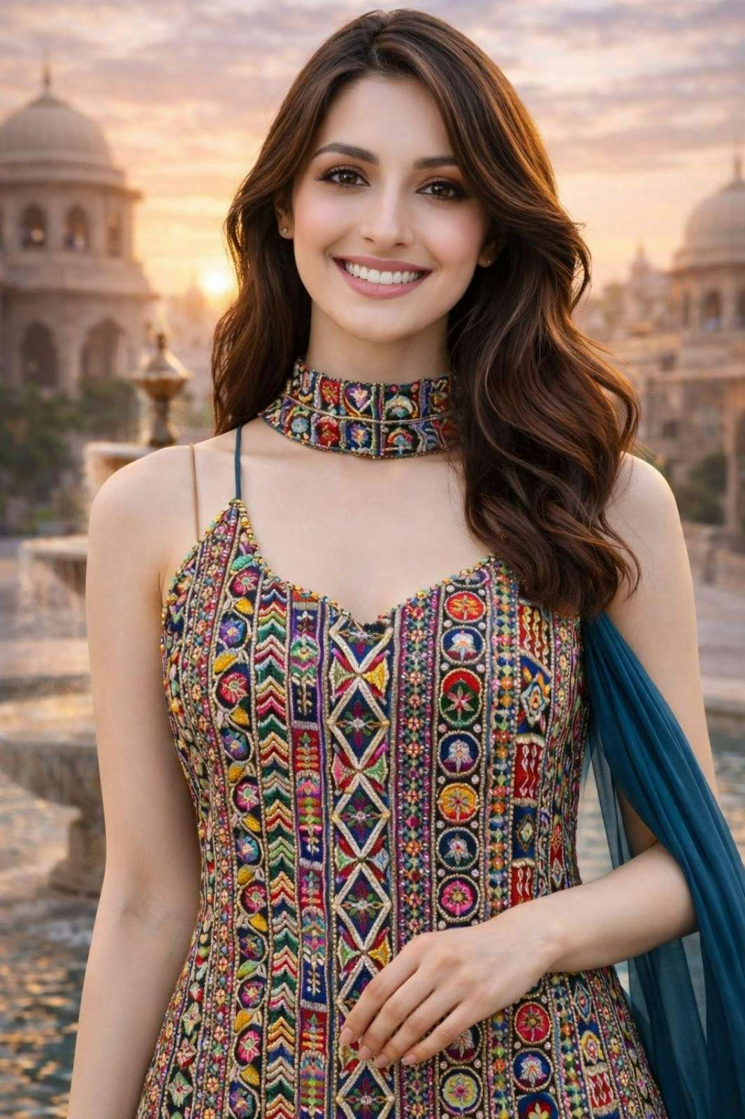 MRUDANGI TAJ REAL PREMIUM GEORGETTE SALWAR SUIT