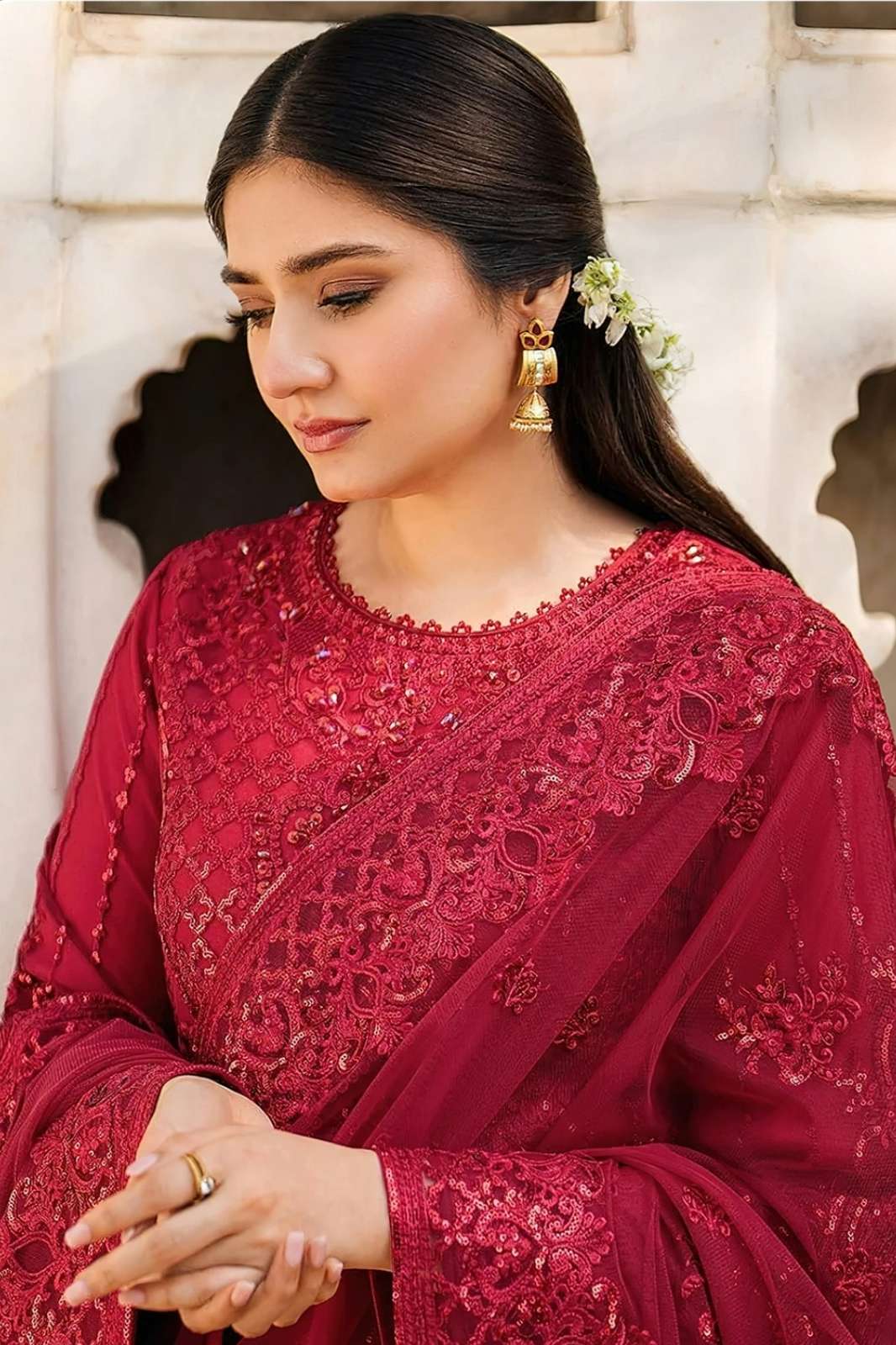 SAJIDA 1116 1117 1118 GEORGETTE PAKISTANI SALWAR SUIT