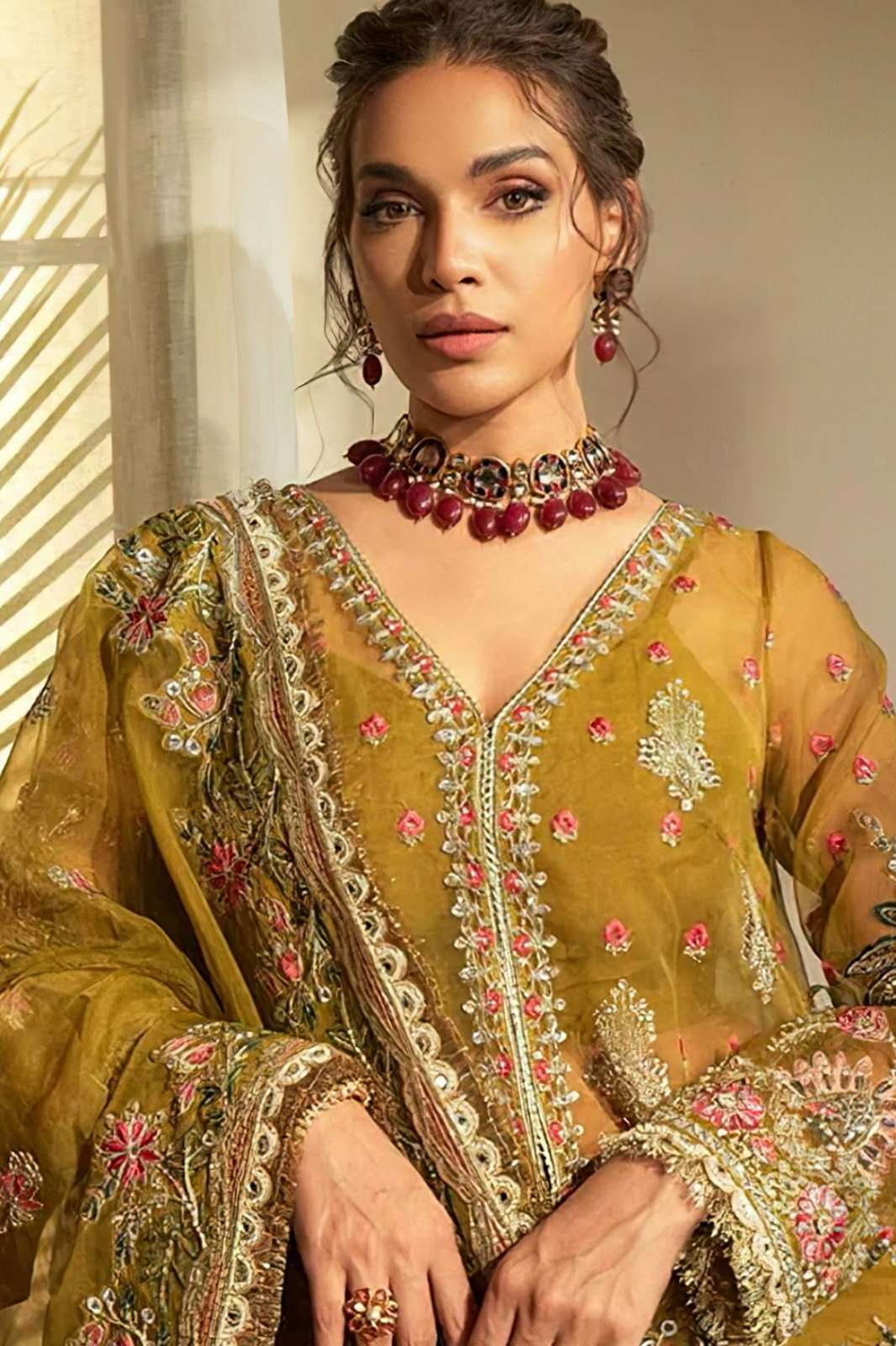 SAJIDA 1122 1123 1124 GEORGETTE PAKISTANI SALWAR SUIT