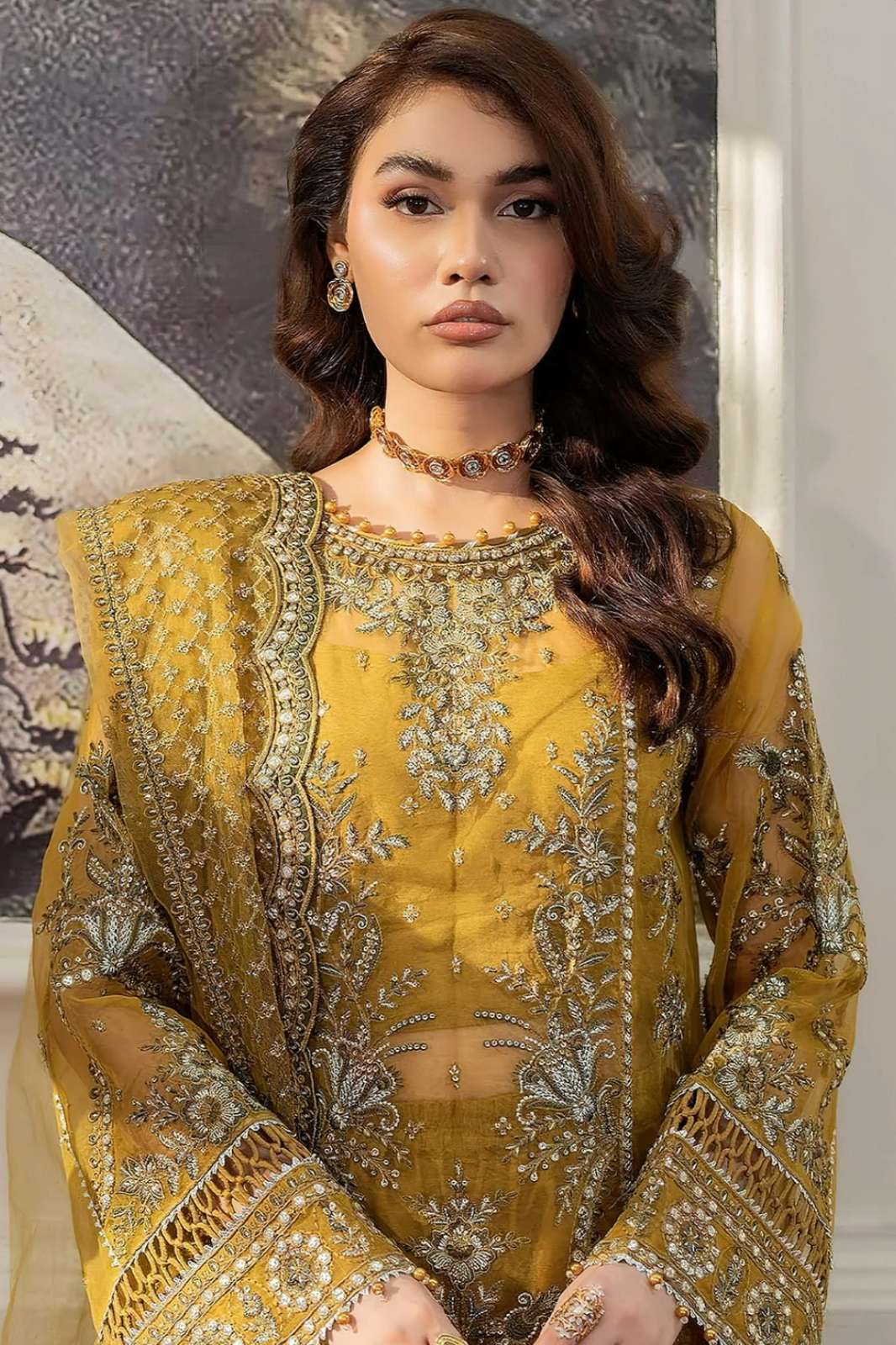 SAJIDA 1125 GEORGETTE PAKISTANI SUIT