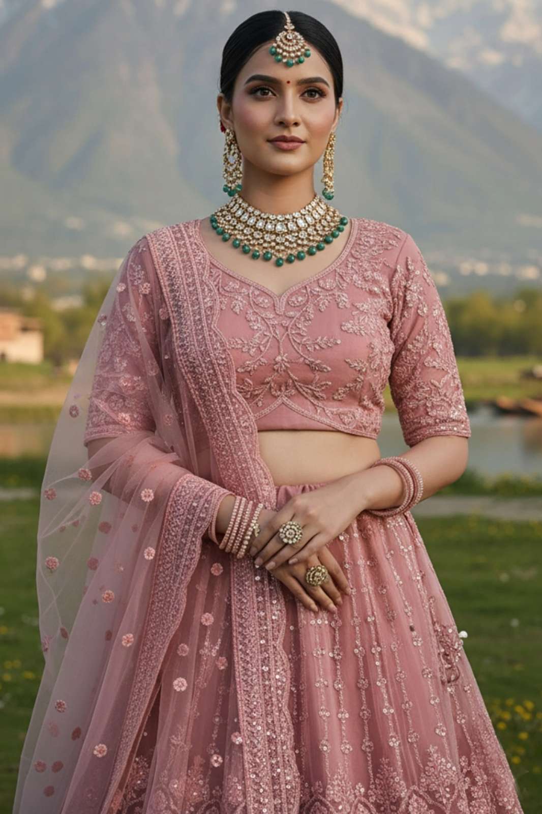 Senhora SUNSHINE 7101 & 7102 Pure Butterfly Net 2 Layer Inner Lehenga Choli