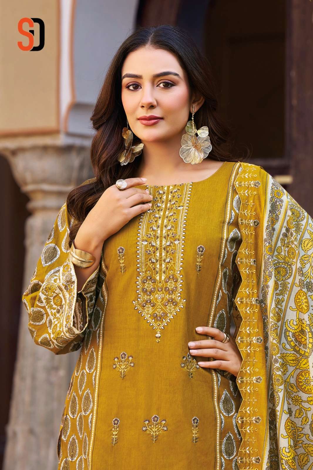 SHRADDHA BIN SAEED VOL-16 NEW LAWN HANDWORK PAKISTANI SUIT