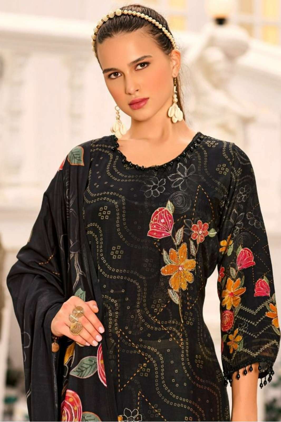 Shree fab KT 283 Pure Viscous Maslin Pakistani Salwar Suit