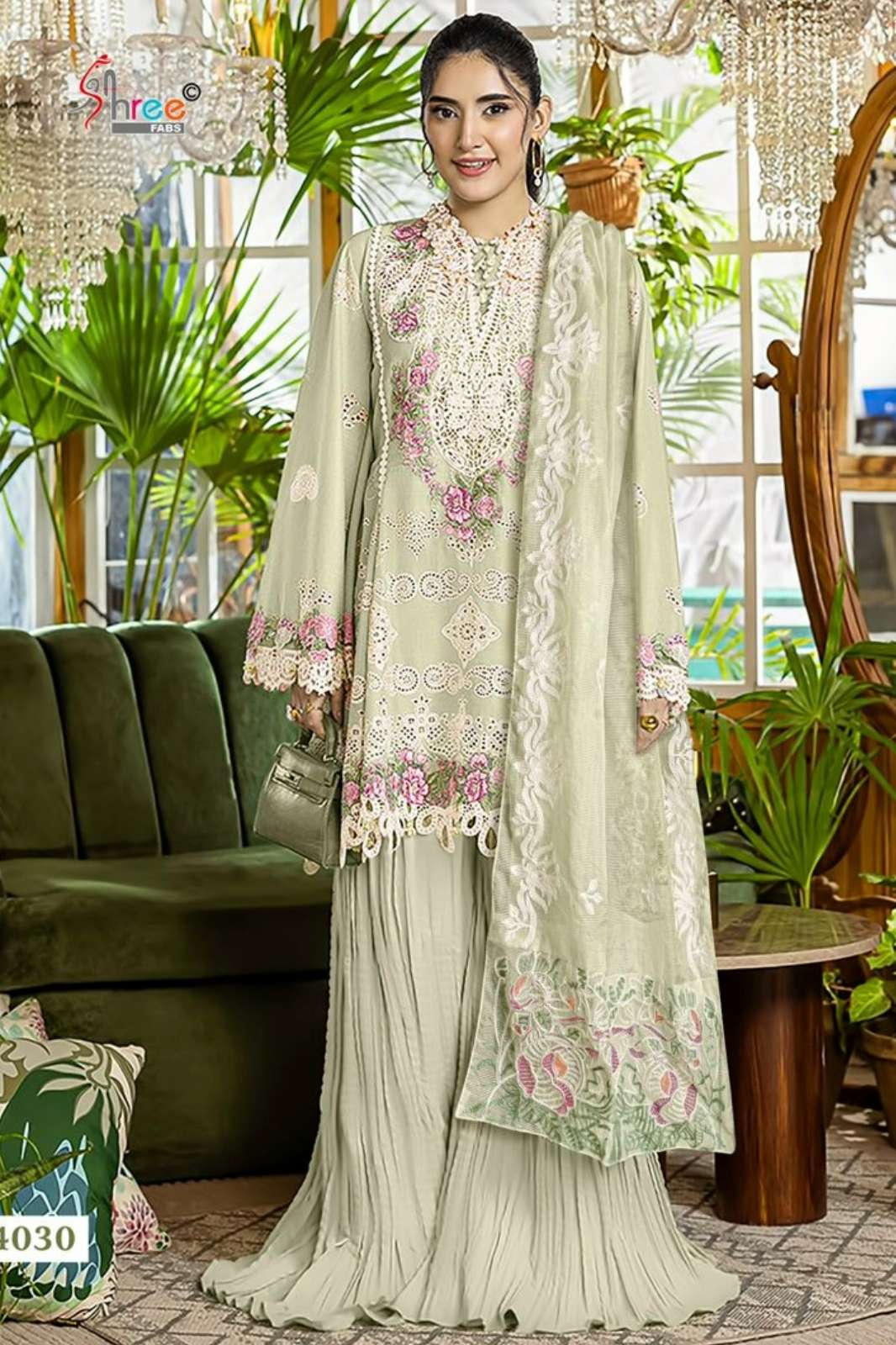 Shree Fab OMBRE PREMIUM VOL 2 Cotton Embroidery Work Pakistani Suit