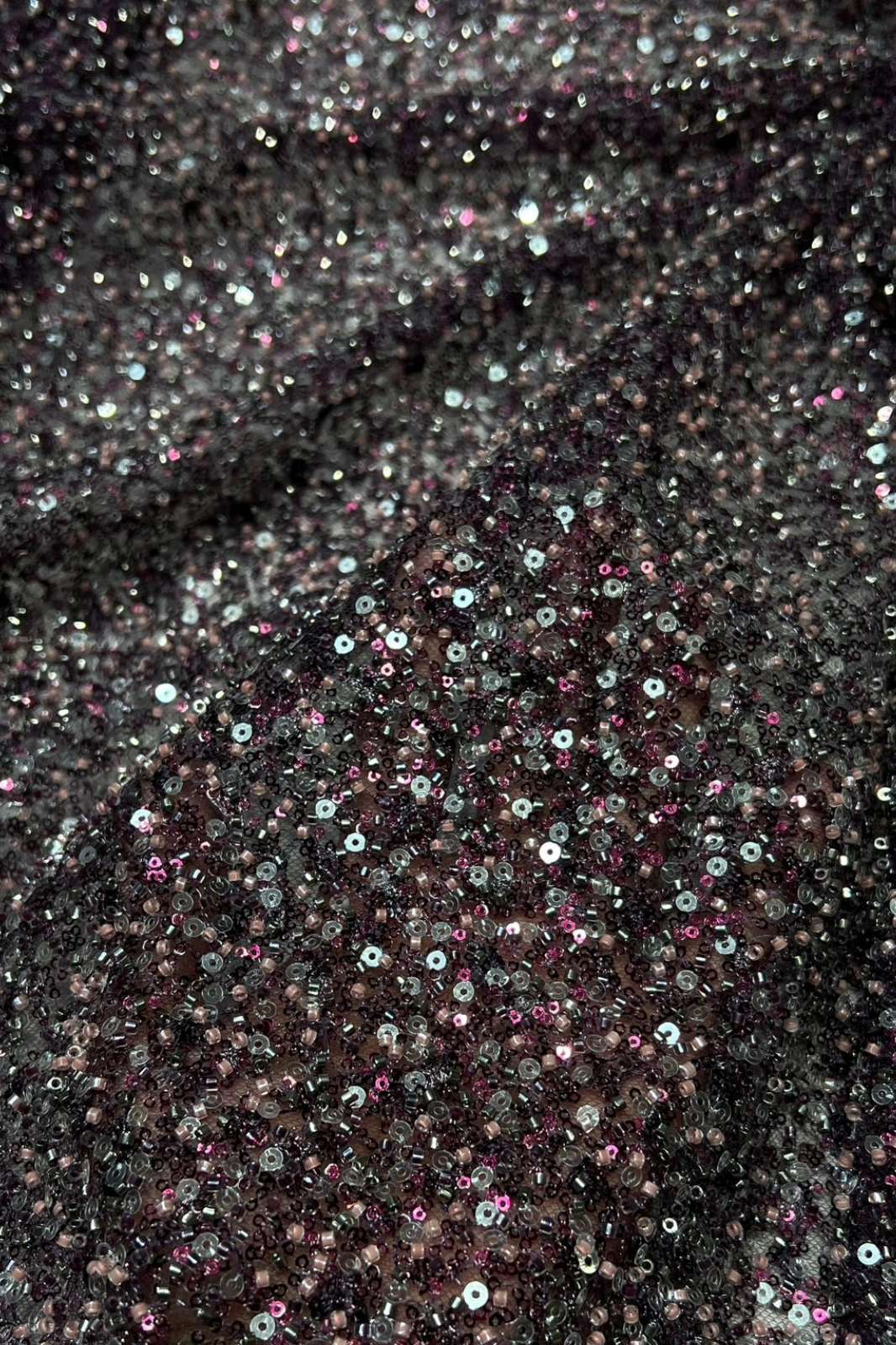 Shri Balaji Emporium 1247 Imported Korean Net Hand Cutdana Designer Fabric