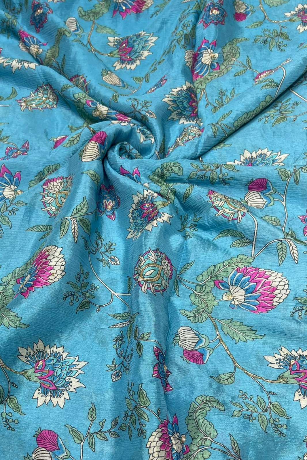 Shri Balaji Emporium 1251 Pure Chinon Cutdana & Embroidered Designer Fabric