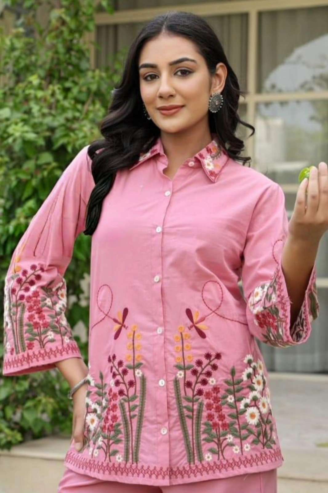 Shri Balaji Emporium 2 Pcs Pure Cotton Flex Co Ord Set