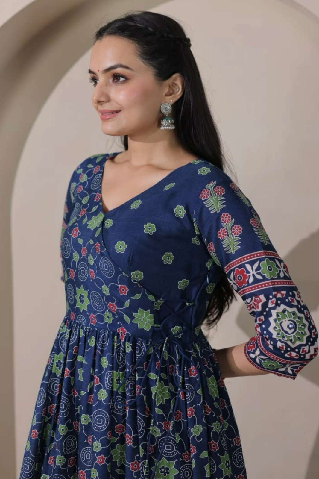 Shri Balaji Emporium 209899 Silk Blend Designer Gown 