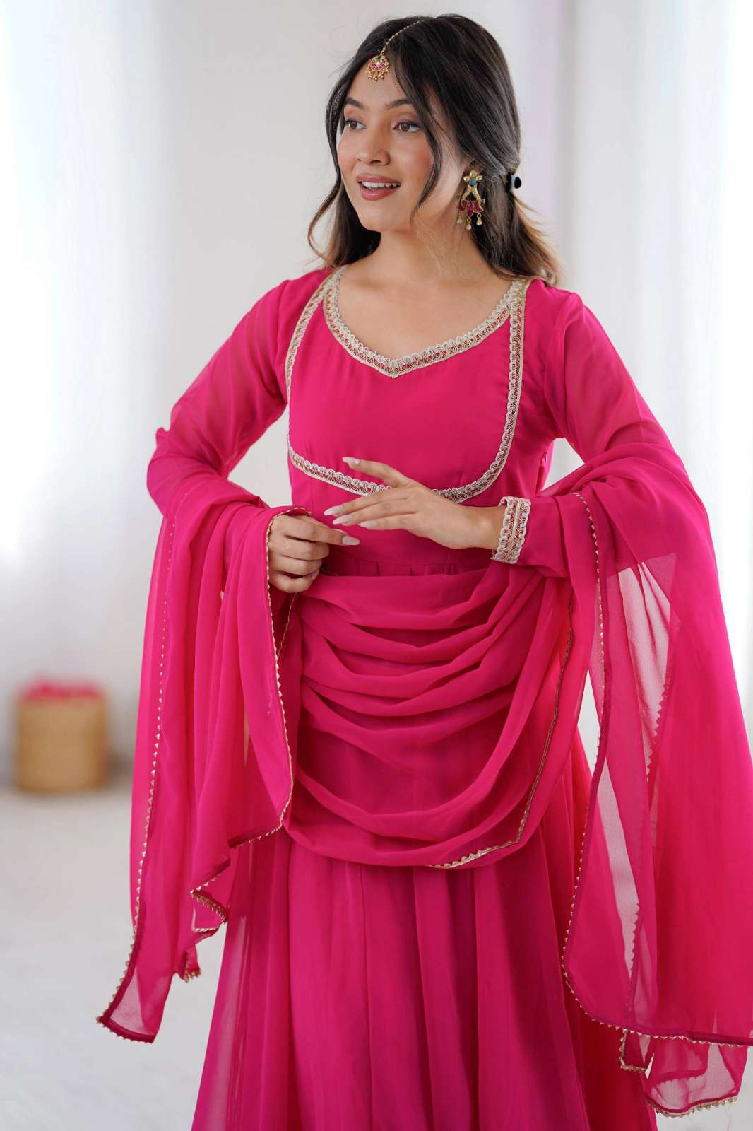 Shri Balaji Emporium 35 Pure Soft Heavy Faux Georgette Anarkali Suit